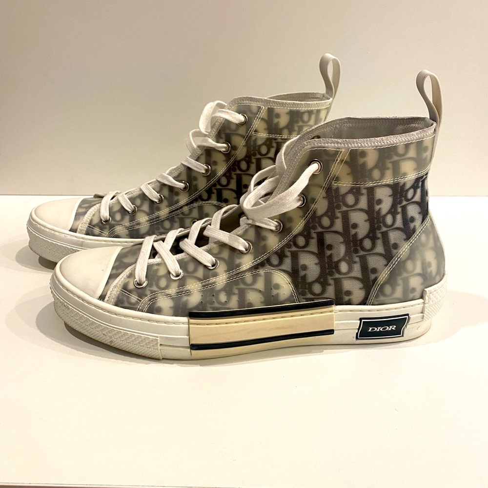 100% Authentic Dior high top sneakers for men